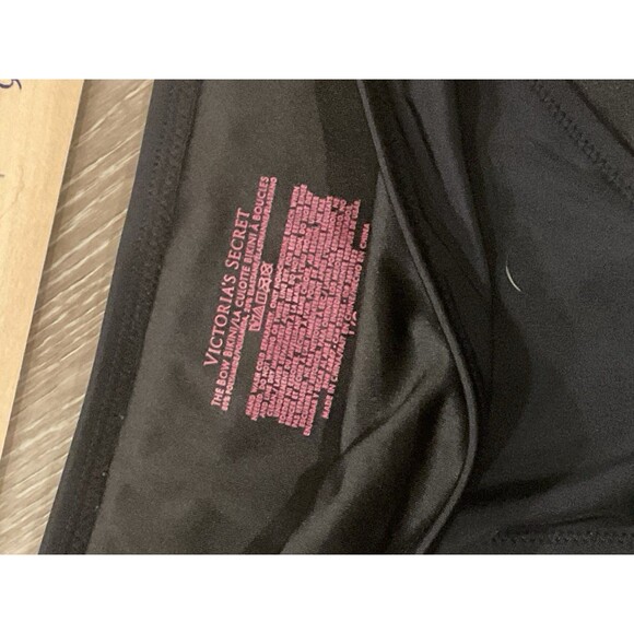 Women’s Black Bikini Bottom Large Victoria’s Secret Bow Tie Swimsuit Swimwear - Picture 4 of 6